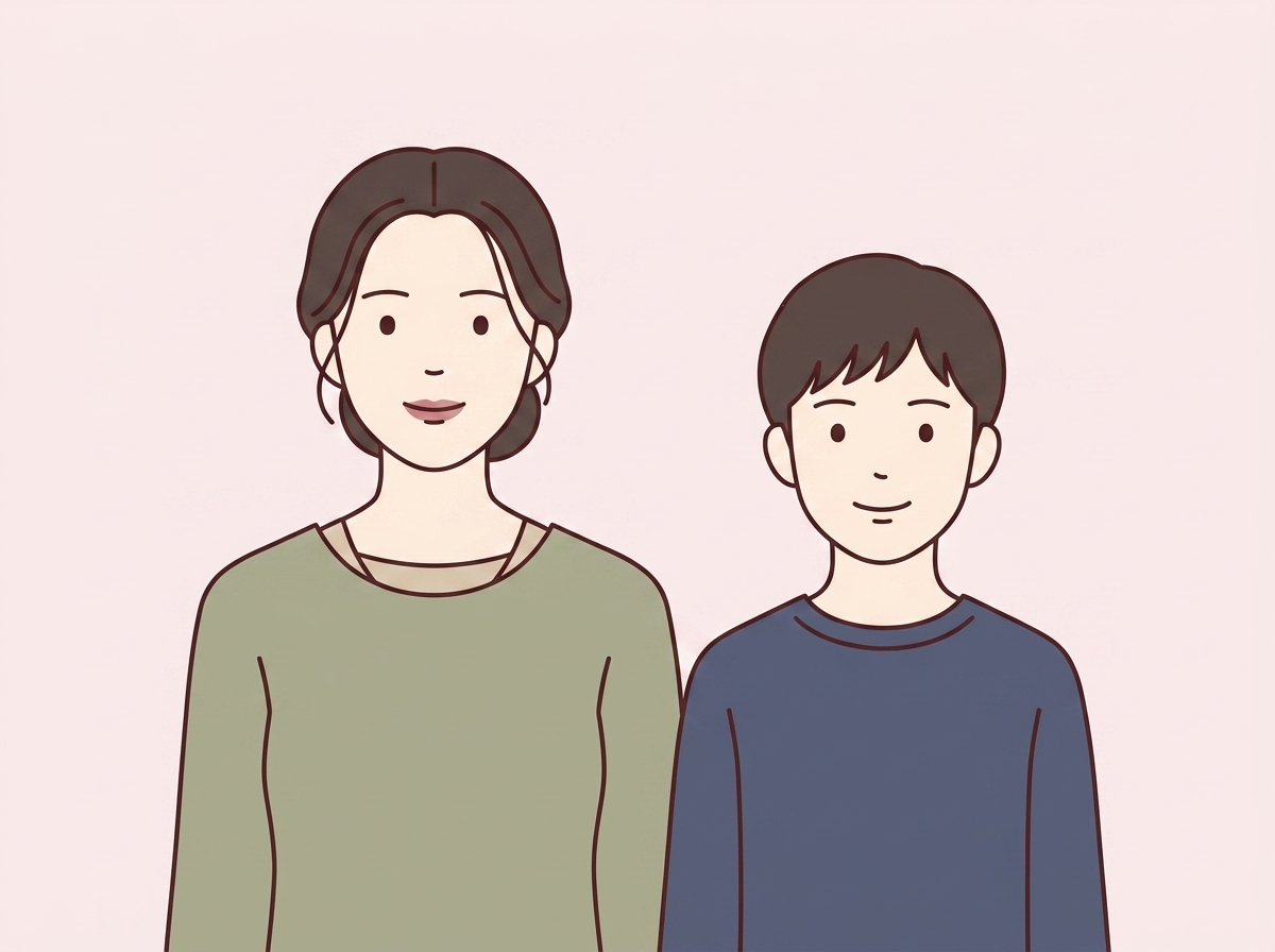 あかりさんと小学5年生の息子