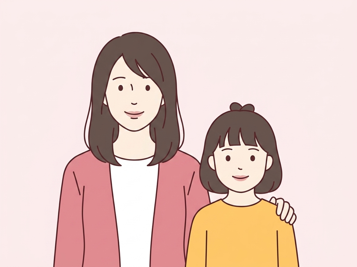 みさきさんと娘のひなちゃん